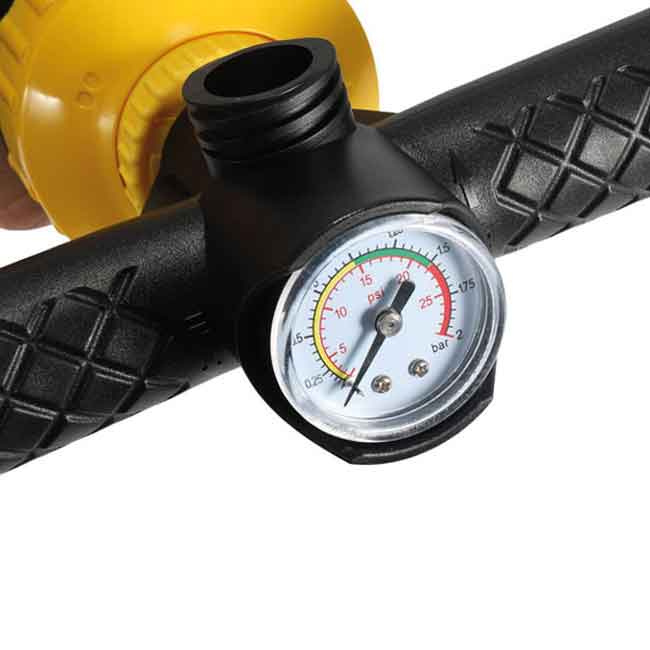 Dual Action SUP Pump Manometer (För Bostonventil)