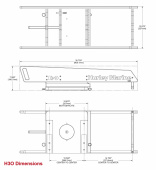Hurley Davit H3O Hand Vinsch White Max 181 kg Hurley Davit H3O Hand Vinsch White Max 181 kg