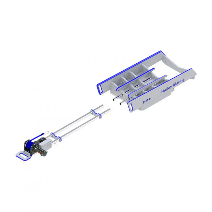 Hurley Davit H3O+ Med Elektrisk Vinsch Max 328 kg