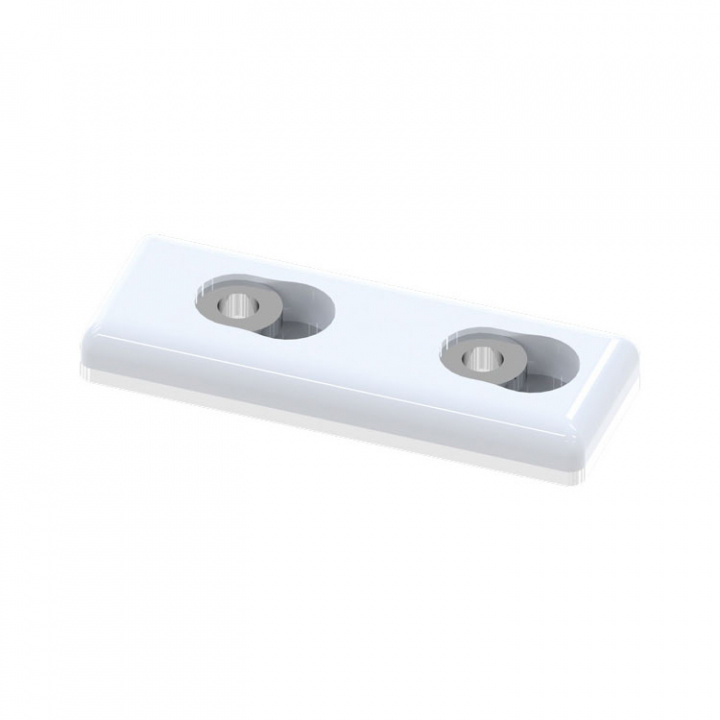 Tåskydd Dubbelfäste 2-pack