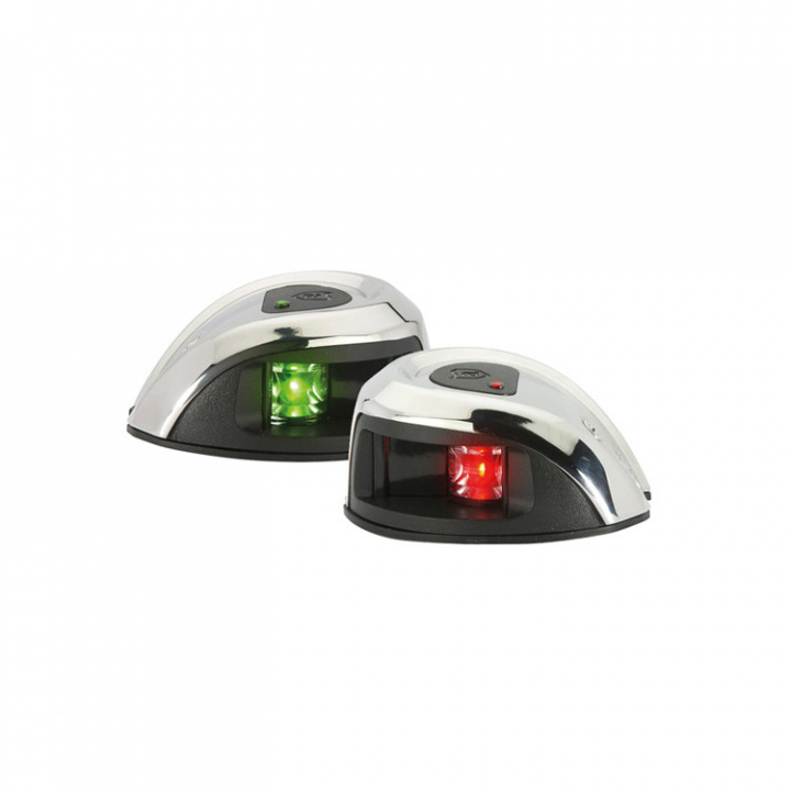 LED-Lanternor Toppmonterad Styrbord/Babord Set