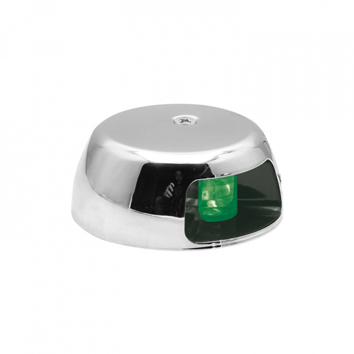 Lanterna LED Rostfritt Hus Babord 12V