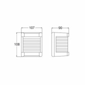 2984 Styrbord Lanterna 12V/30CD 2984 Styrbord Lanterna 12V/30CD