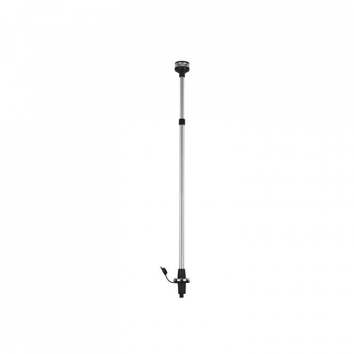Lantermast Avtagbar LED 12V - 60-120 cm