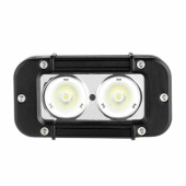 Kompakt Vattentät LED-däcklampa 2x10W 10-30V