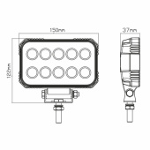 Däcksbelysning LED 10-30V DC 1715-5717lm Däcksbelysning LED 10-30V DC 1715-5717lm