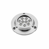 LED Undervattensbelysning Utanpåliggande 9x3W Vit LED Undervattensbelysning Utanpåliggande 9x3W Vit