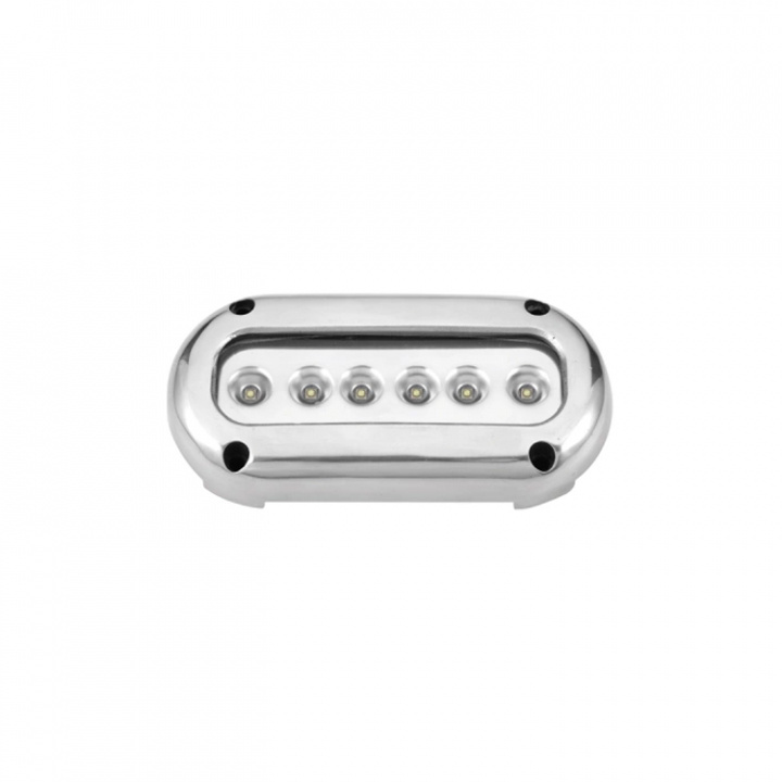 Undervattensljus Utanpåliggande LED 6x3W