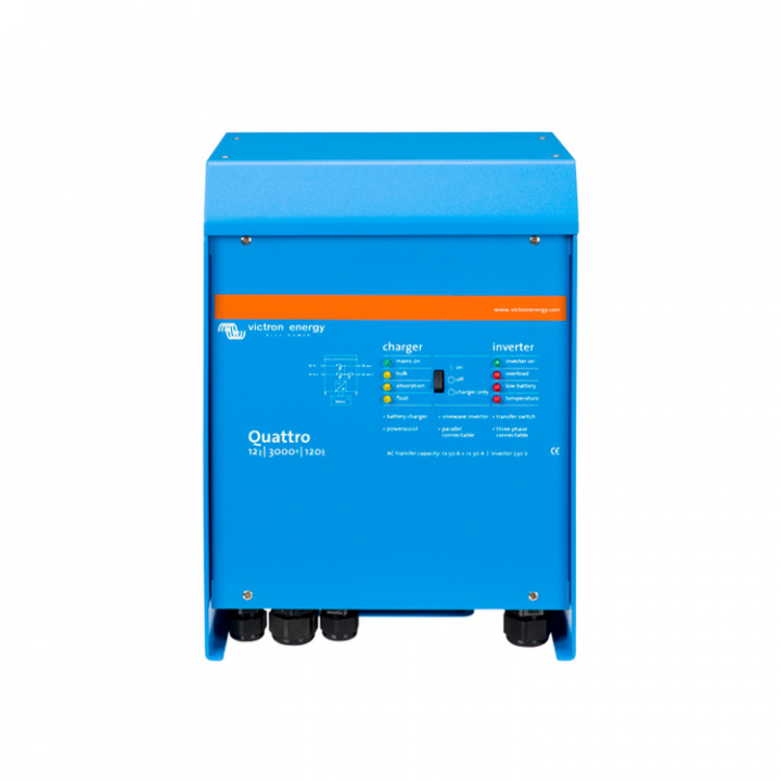 Quattro Växelriktare/Laddare 12/24V