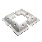 Monteringsfäste För Solpaneler Hörn 4 st Monteringsfäste För Solpaneler Hörn 4 st