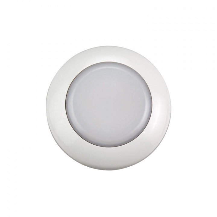Taklampa LED 12V/2.2W Ø72 mm Vit