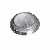Taklampa Med On/Off Brytare Rostfri 12V Ø140 mm Taklampa Med On/Off Brytare Rostfri 12V Ø140 mm