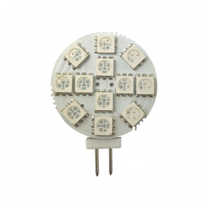 LED-Lampa Tvåfärg G4 10-36Vdc Ø30 mm 2-pack