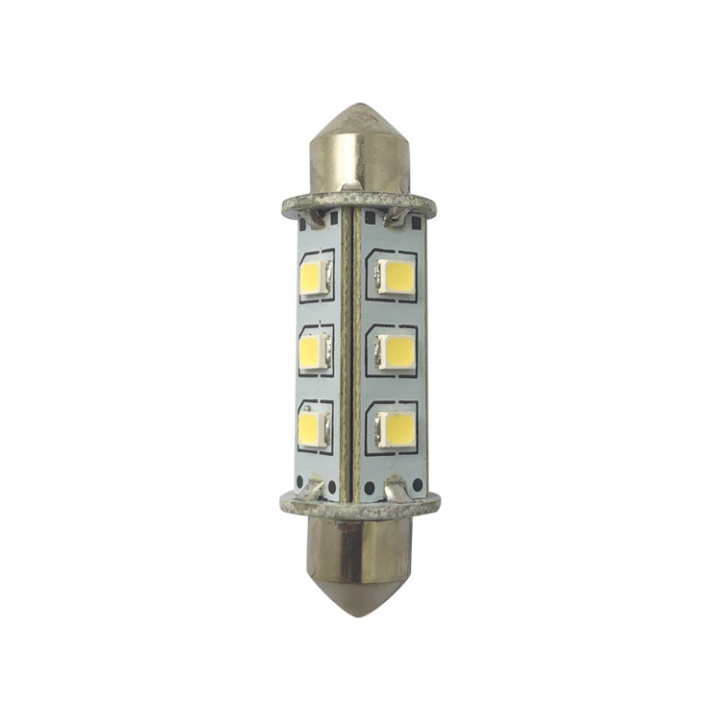 LED-Lantern Pinol/Spollampa 10-36Vdc 42 mm 2-pack