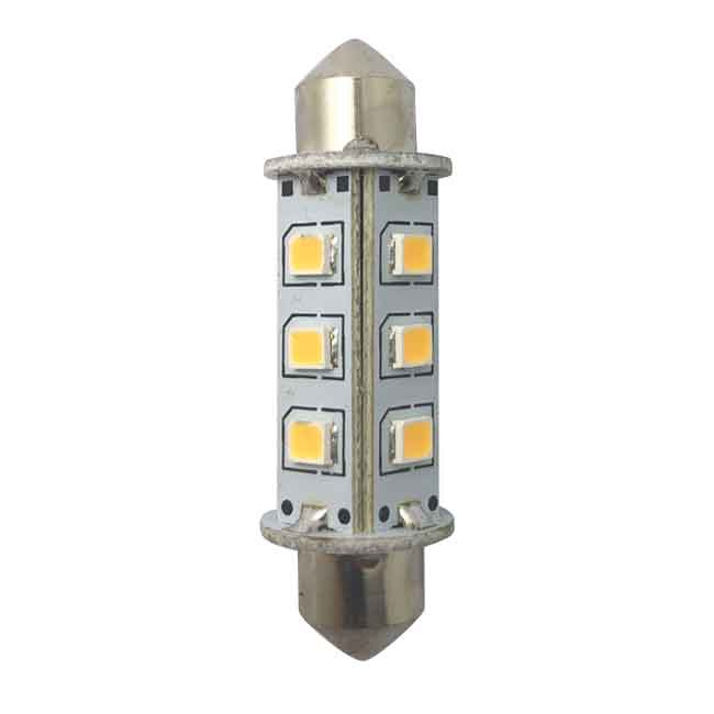 LED Spollampa 10-36Vdc Omni 42 mm 2-pack