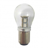 LED-Lanternlampa BAY15D 10-36Vdc Röd Ø25x48 mm 2-pack LED-Lanternlampa BAY15D 10-36Vdc Röd Ø25x48 mm 2-pack