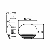 Easy Fit LED-Lampa Vit 12/24V Easy Fit LED-Lampa Vit 12/24V