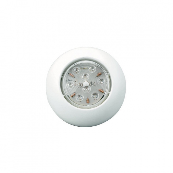 LED-Taklampa Med Tryckknapp 12V Ø 110 mm