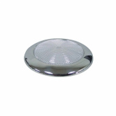 LED-Taklampa Rostfri Vit/Röd 12V Ø 94 mm LED-Taklampa Rostfri Vit/Röd 12V Ø 94 mm