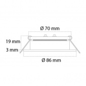 Maria Stor Aluminium Grå Med Touch 10-32v Maria Stor Aluminium Grå Med Touch 10-32v