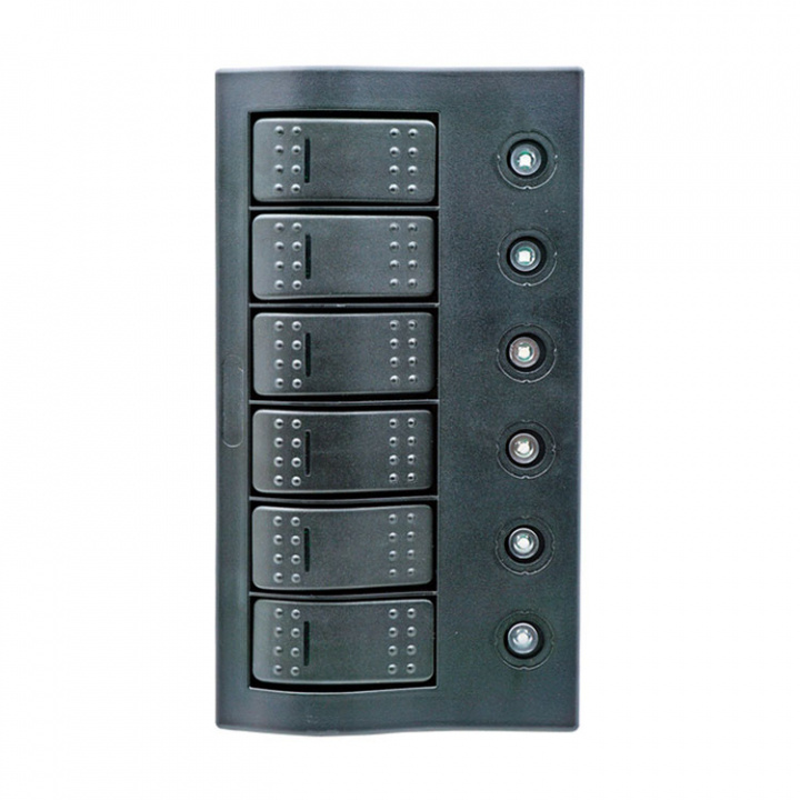 Elektrisk Panel Med Automatsäkringar LED