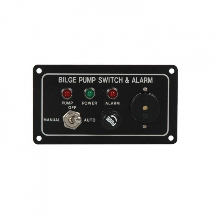 Pumppanel Med Akustiskt Larm 12V