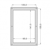 Strömpanel Med Cigarettkontakt, Batterimätare Och 3 Kontakter 12V Strömpanel Med Cigarettkontakt, Batterimätare Och 3 Kontakter 12V