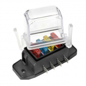 Vattentät Säkringshållare För 10st Bladsäkringar Vattentät Säkringshållare För 10st Bladsäkringar