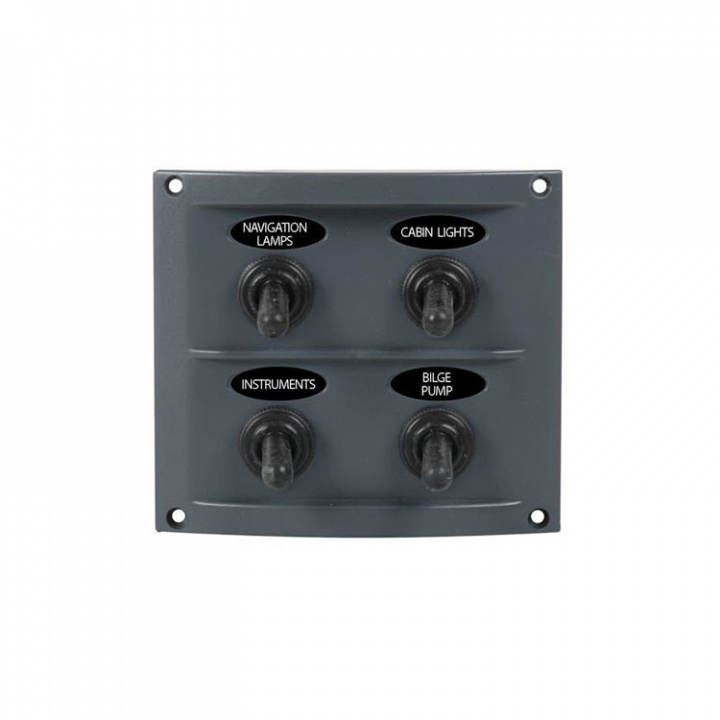 Elpanel Med 4 Kontakter 15A