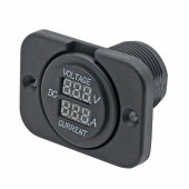 Panel Med Volt Och Mätare 6-30Vdc 0-10Amp Panel Med Volt Och Mätare 6-30Vdc 0-10Amp