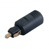 Hankontakt Liten 12/24 V 8Amp DIN en iso 4165 (ciggkontakt) Hankontakt Liten 12/24 V 8Amp DIN en iso 4165 (ciggkontakt)