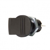 Installationskontakt Liten Med Skyddslock 12/24 V 16amp Installationskontakt Liten Med Skyddslock 12/24 V 16amp