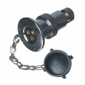 Däckskontakt 3-polig 3 Ampere Däckskontakt 3-polig 3 Ampere