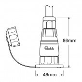 Däckskontakt 7-polig Max 12 amp Däckskontakt 7-polig Max 12 amp