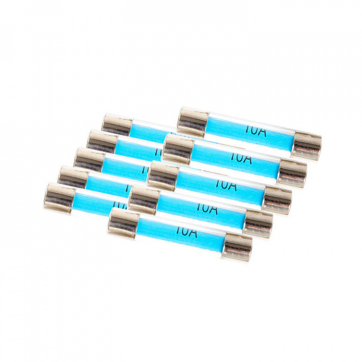 Glassäkring 6.3x30 mm 10-pack