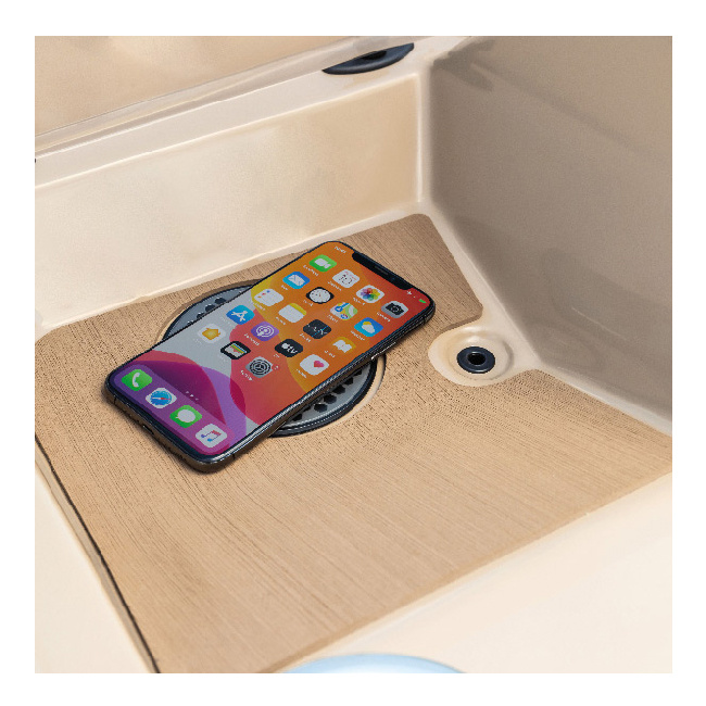 ROKK Surface Non-slip Trådlös Laddare 10W Vattentät 12/24V