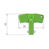 Extranyckel Grön För 1271095 Extranyckel Grön För 1271095