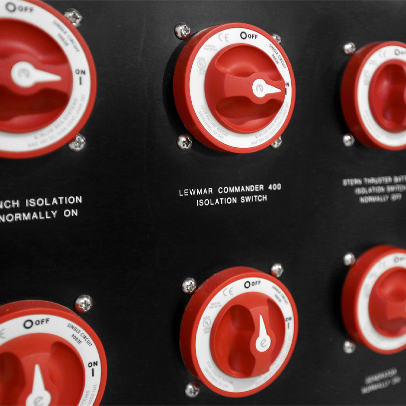 Blue Sea Batterifrånskiljare - 350 Ah