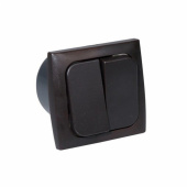 Dubbelbrytare För Inbyggnad Brun 220V Dubbelbrytare För Inbyggnad Brun 220V