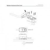 Kabelgenomföring Plast DS-H10 Ø6-10 mm IP68 Svart Kabelgenomföring Plast DS-H10 Ø6-10 mm IP68 Svart