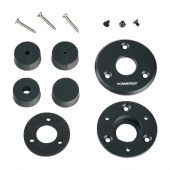 Kabelgenomföring Låg Profil IP68 AISI 316 Svart Kabelgenomföring Låg Profil IP68 AISI 316 Svart