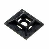 Sockel För Buntband Svart 28x28mm Med Lim (10-pack) Sockel För Buntband Svart 28x28mm Med Lim (10-pack)