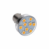 LED-Bajonett 3 Steg BA15D Ø 32x38 mm 10-35vdc 15W LED-Bajonett 3 Steg BA15D Ø 32x38 mm 10-35vdc 15W