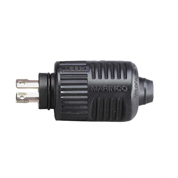 Sladdkontakt 2x 1-8mm Kabel