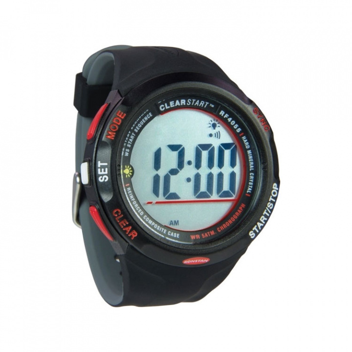Clear Start Seglarklocka 50 mm Svart