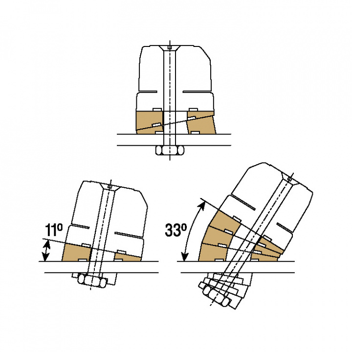 Litet Underlagsset Svart 2-pack