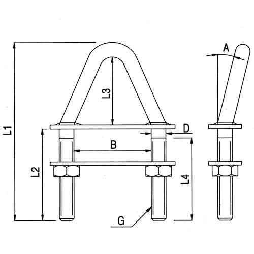 Blue Wave Stävögla Rostfri