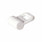 Segeltravare Nylon Vit Ø12 mm Segeltravare Nylon Vit Ø12 mm