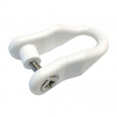 Schackel Vit Nylon Ø6mm För skruv Schackel Vit Nylon Ø6mm För skruv
