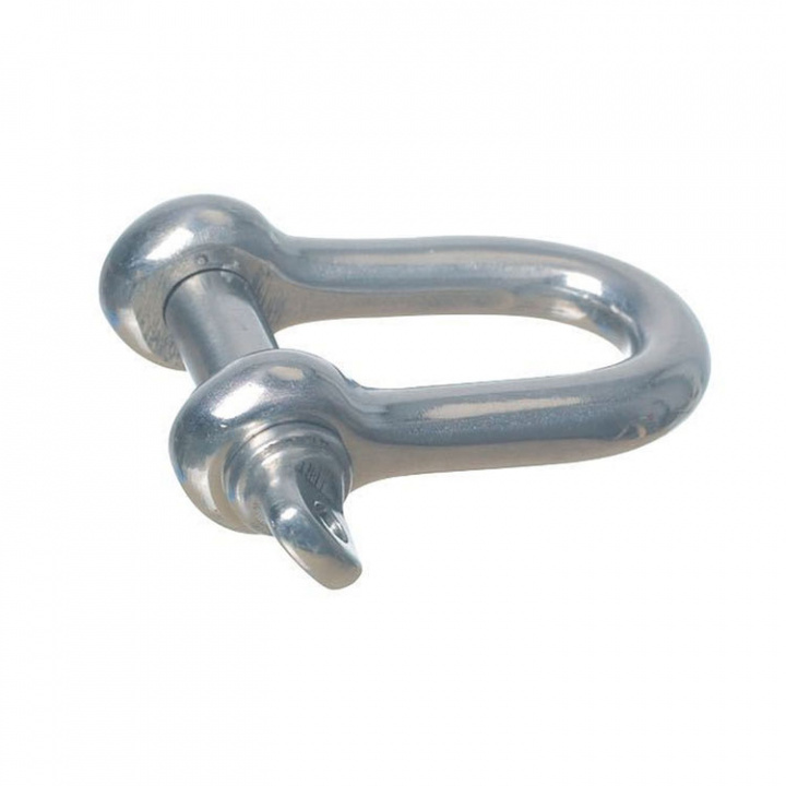 Schackel Med Vingskruv Rostfri